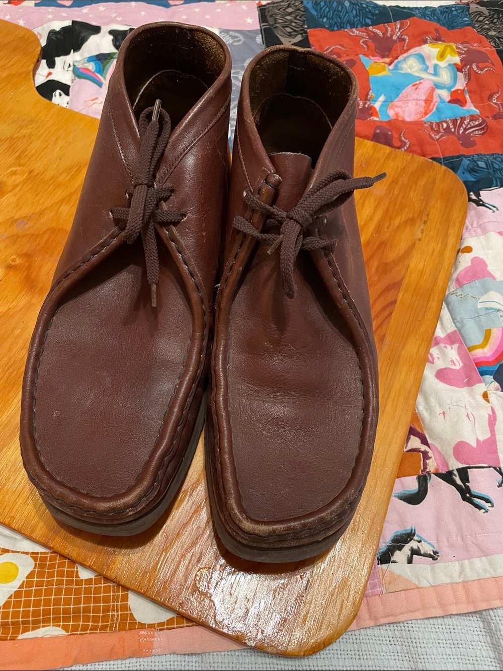 Clark’s Brown Leather Chukka Boots